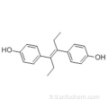 Phénol, 4,4 &#39;- [(1E) -1,2-diéthyl-1,2-éthénediyl] bis CAS 56-53-1